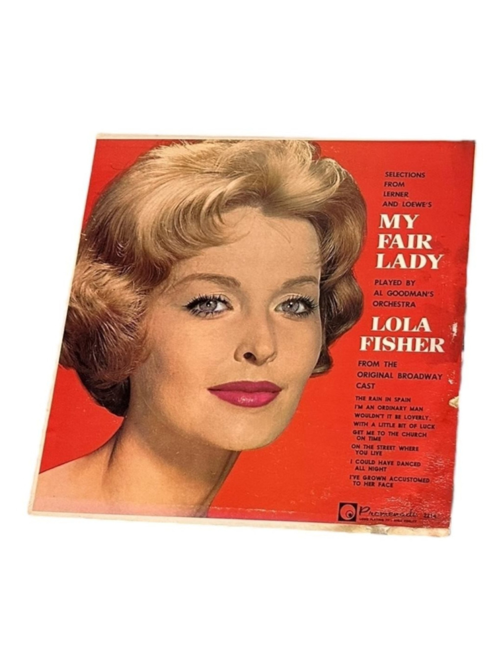 Vintage My Fair Lady Al Goodman Lola Fisher 12" Black Vinyl LP OM Soundtrack